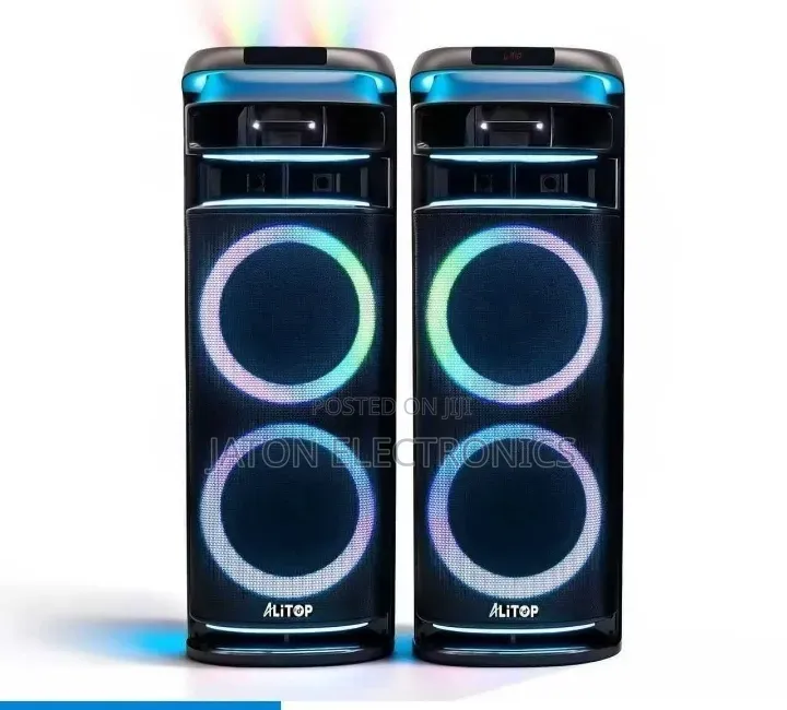Alitop Proffessiona Speakers Sp 9901(Led Lights)