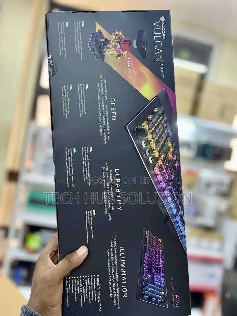 ROCCAT Vulcan 121 AIMO RGB Gaming Keyboard