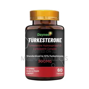 Turkesterone 500mg Supplement (60 Capsules)