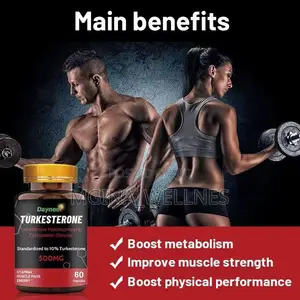 Turkesterone 500mg Supplement (60 Capsules)