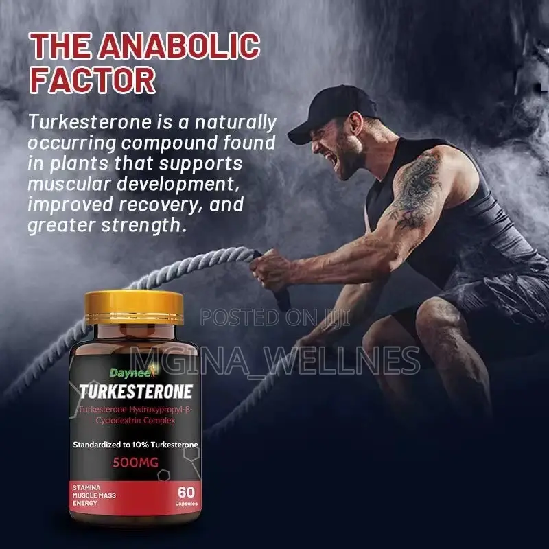 Turkesterone 500mg Supplement (60 Capsules)