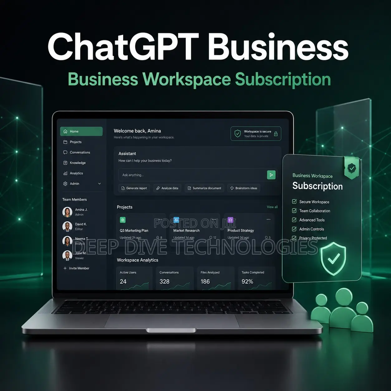 ChatGPT Business Workspace Setup and Training Service