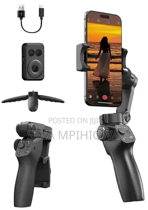 M3 AIPro 3-Axis Smartphone Gimbal Stabilizer – AI Tracking + Remote