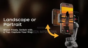 M3 AIPro 3-Axis Smartphone Gimbal Stabilizer – AI Tracking + Remote