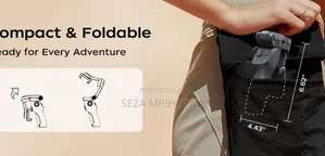 M3 AIPro 3-Axis Smartphone Gimbal Stabilizer – AI Tracking + Remote