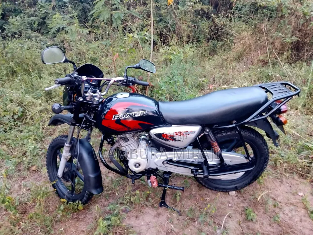Bajaj Boxer X125 2025 Black