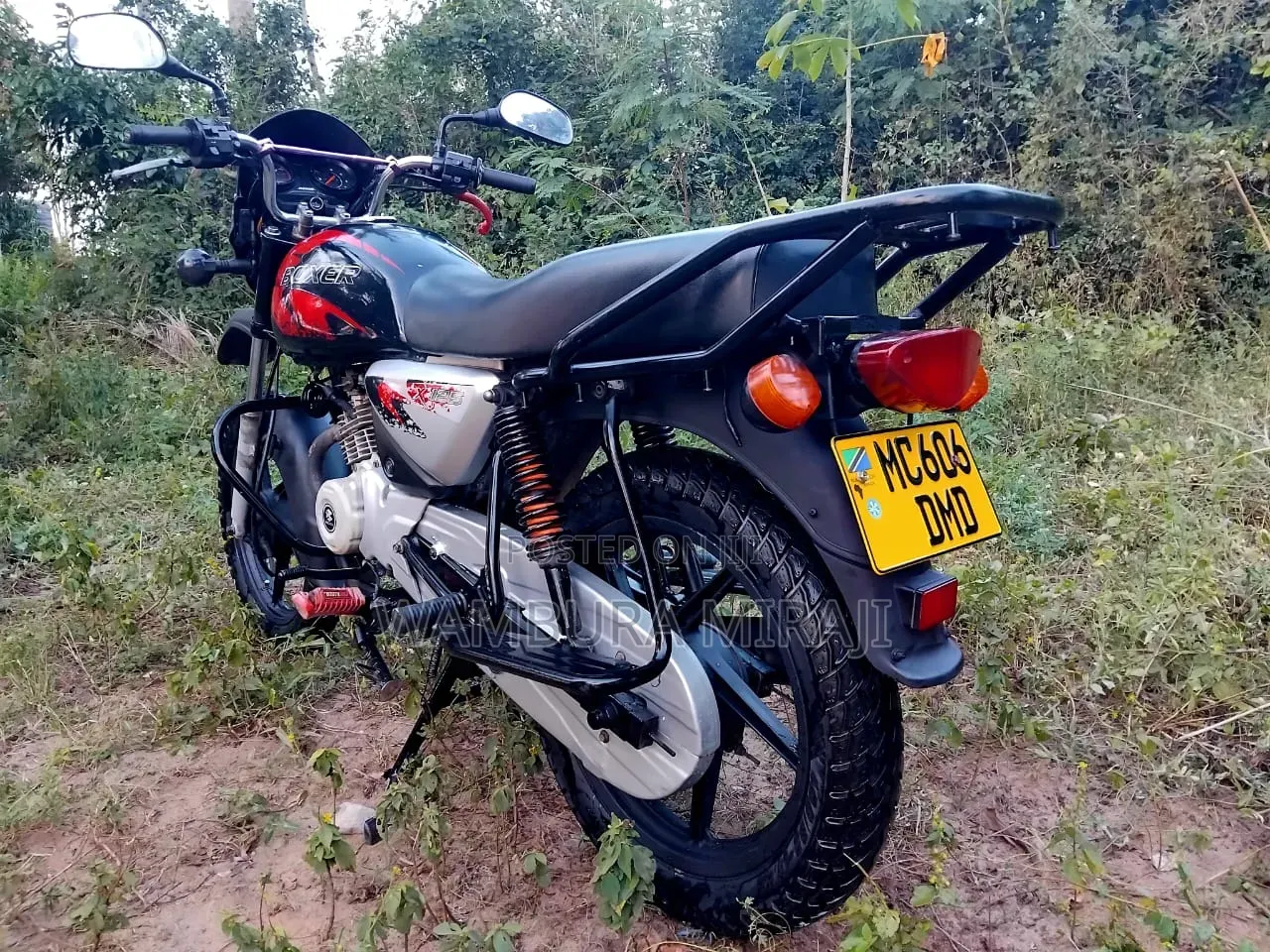 Bajaj Boxer X125 2025 Black