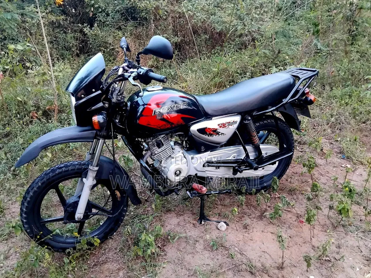 Bajaj Boxer X125 2025 Black