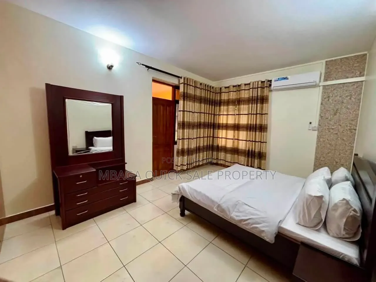 Furnished 3bdrm Apartment in Masaki for rent