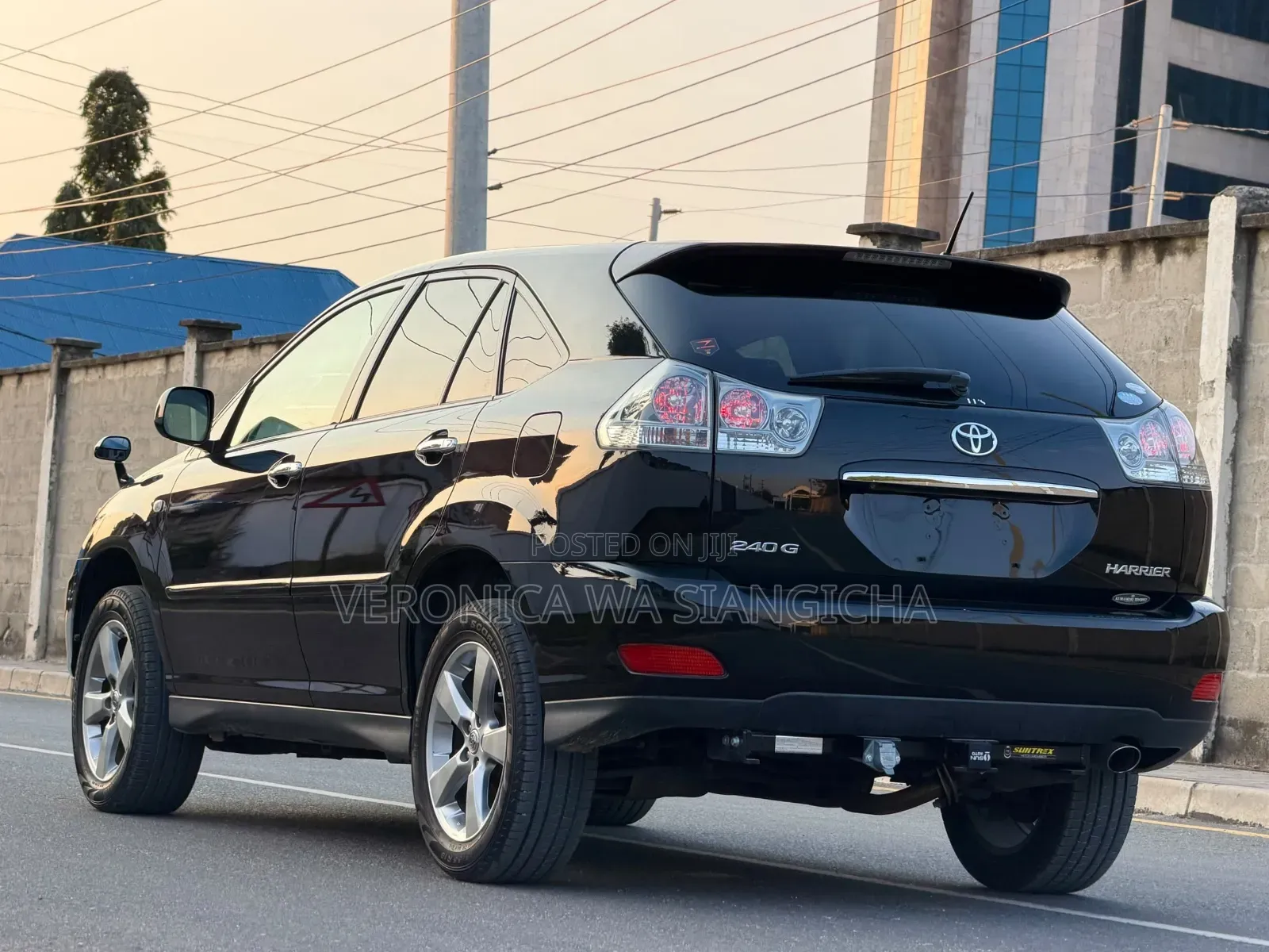 Toyota Harrier 2007 Black