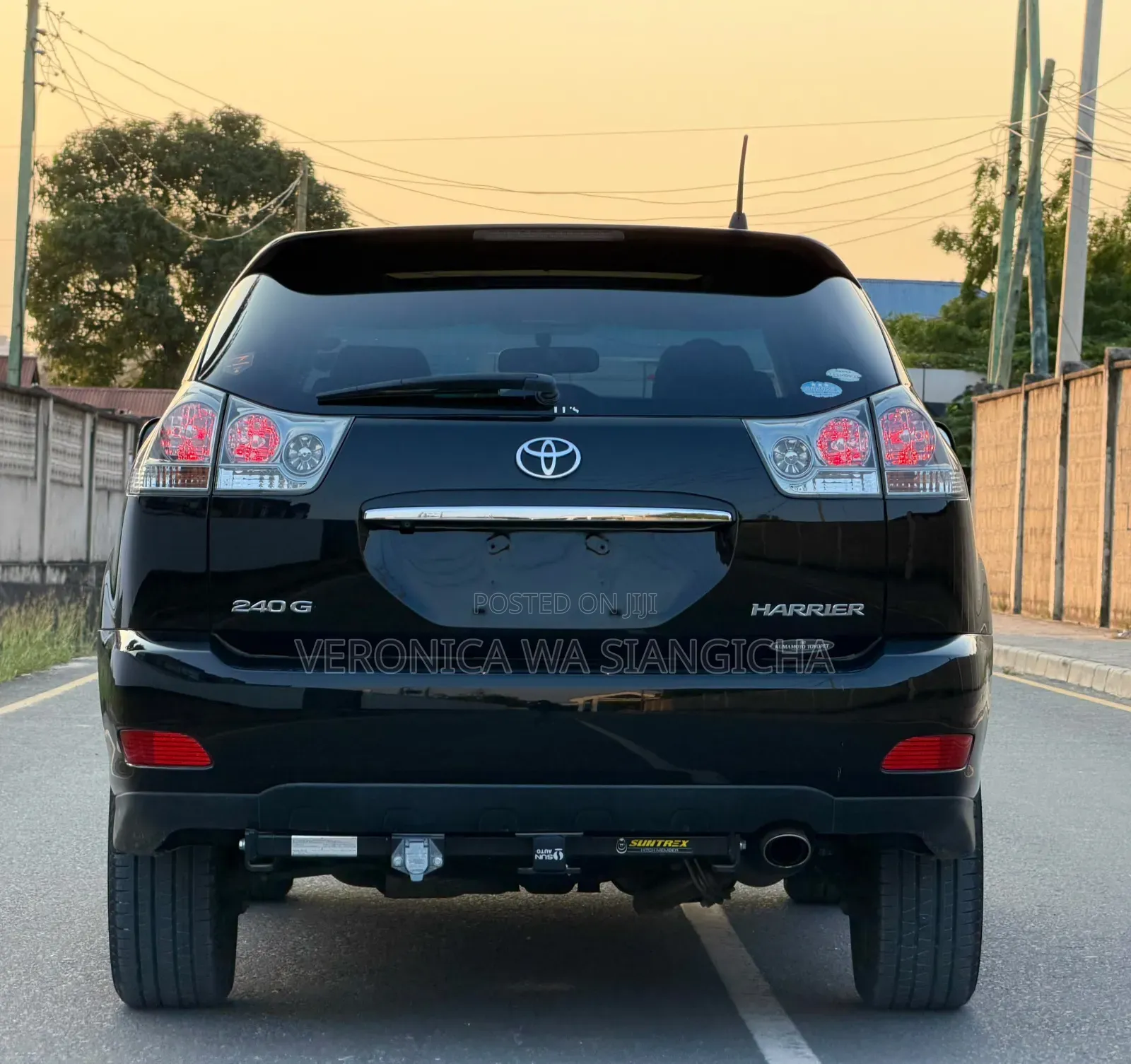 Toyota Harrier 2007 Black