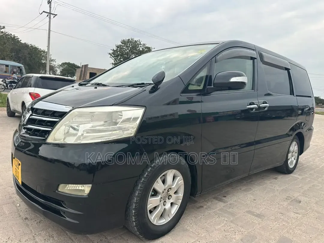 Toyota Alphard 2007 Black