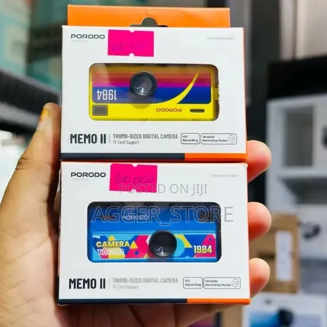 Porodo Lifestyle Memo II Thumb-Sized Digital Camera