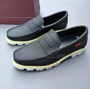 Mens Shoes White Sole Black