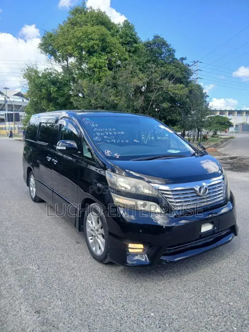 Toyota Vellfire 2010 Black