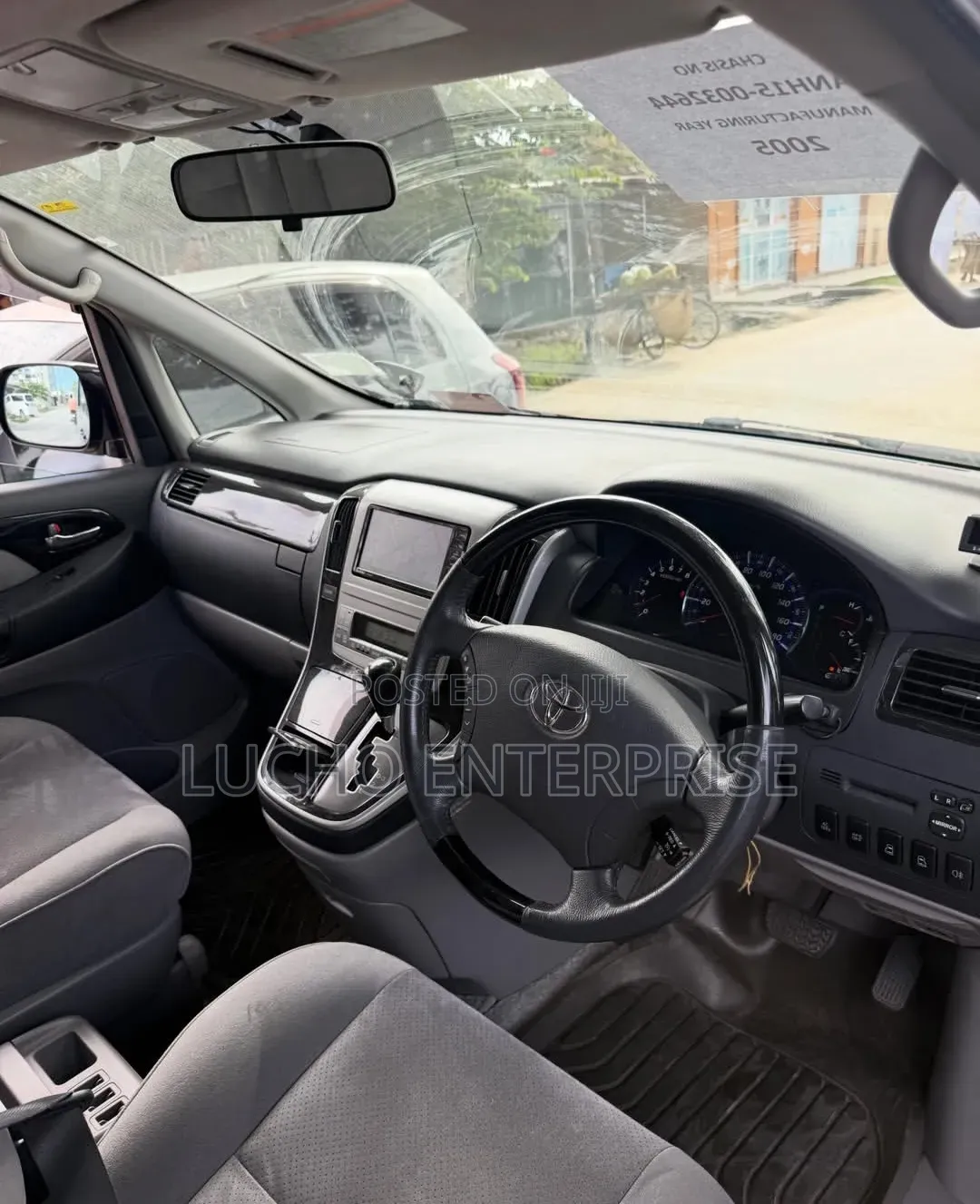 Toyota Alphard 2008 Black