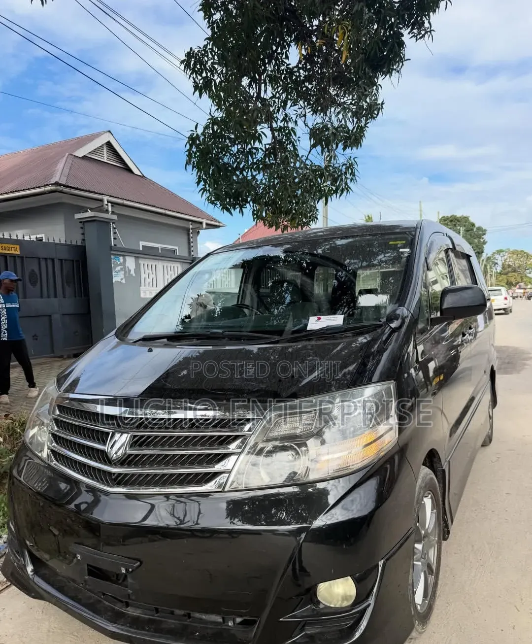 Toyota Alphard 2008 Black