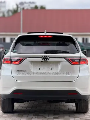 Toyota Harrier 2016 White