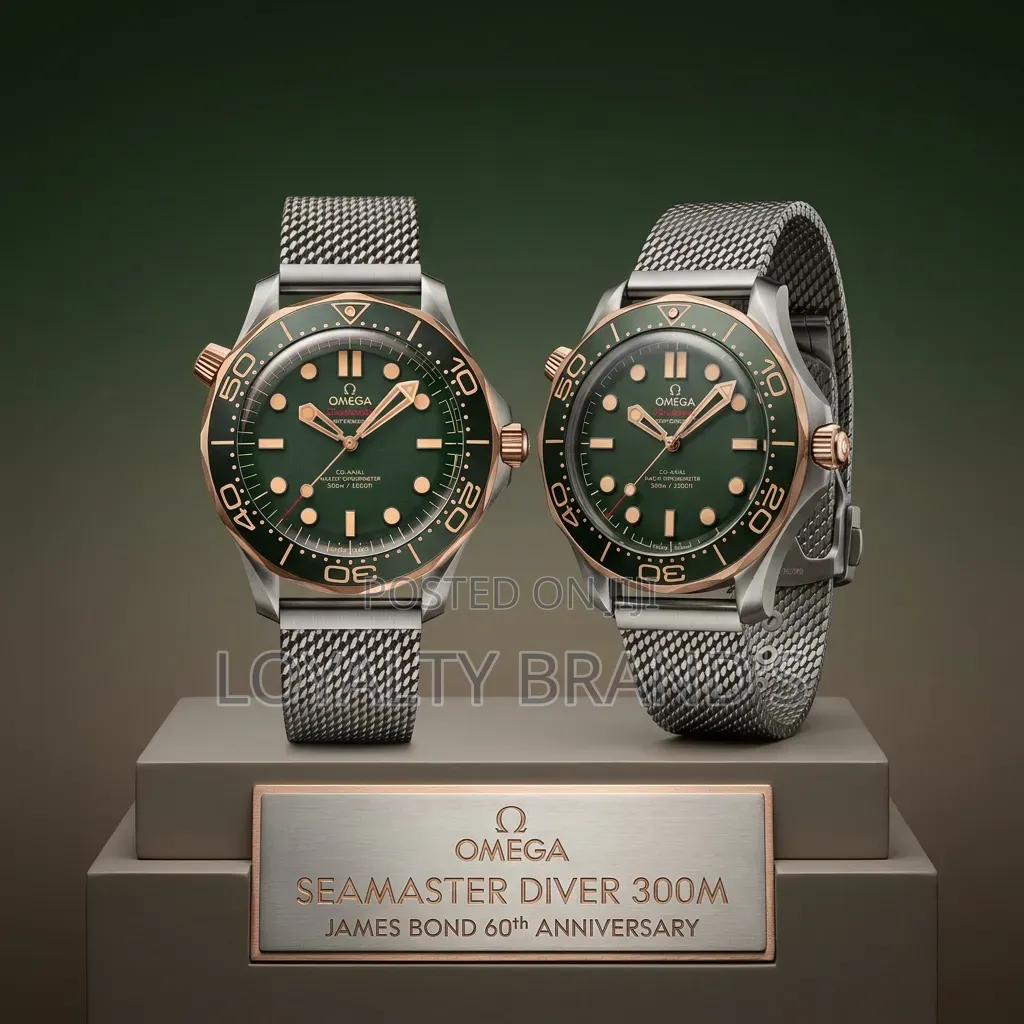Omega Sea Master Diver 300m James Bond 60th Anniversary