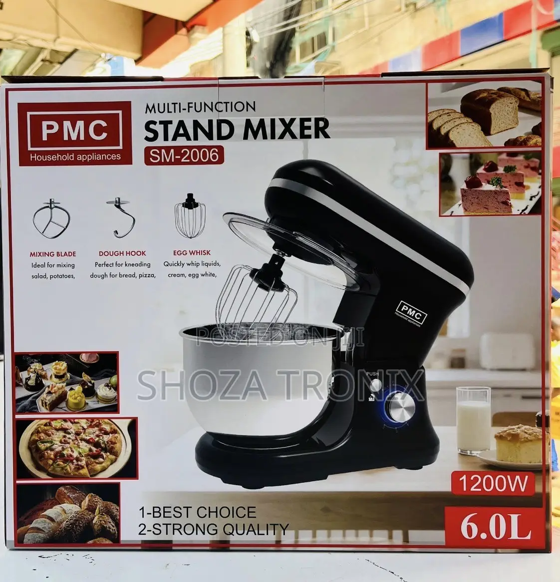 Multi-Function Stand Mixer 6l