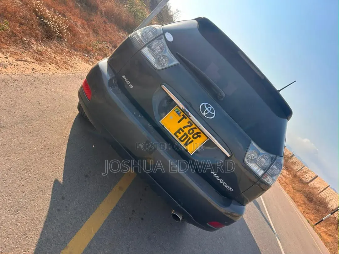 Toyota Harrier 2007 Black