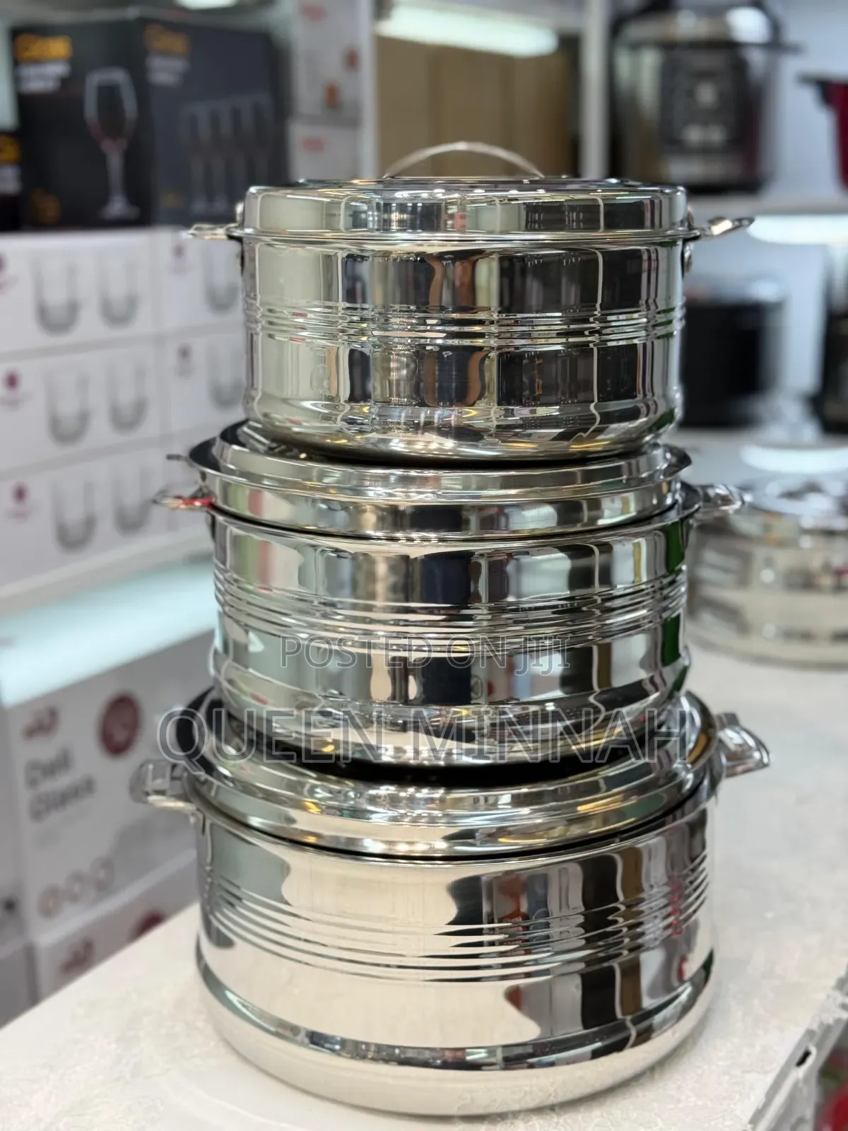 Stainless Steel Food Warmers /Hotpot Big 3kg