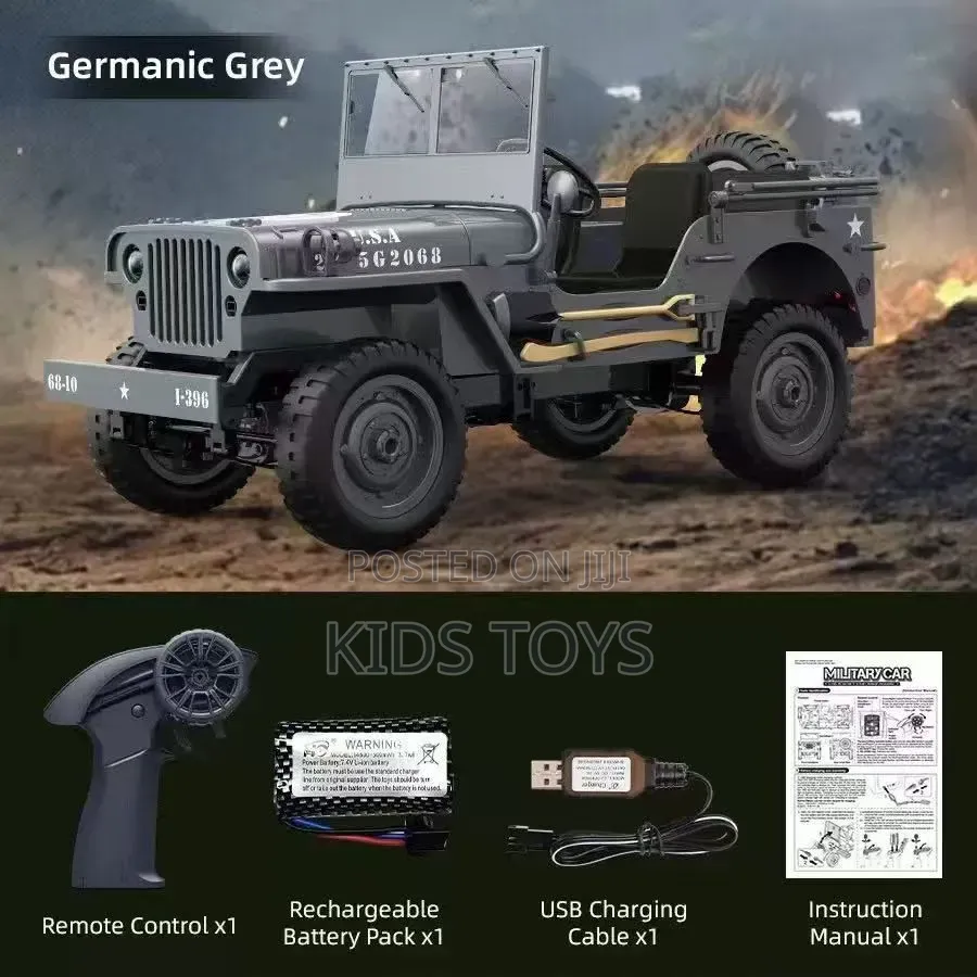 Military RC Car 1/10 Scale