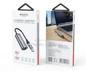 Yesido 2-in-1 USB C to RJ45 Gigabit Ethernet Adapter With 21cm Cable