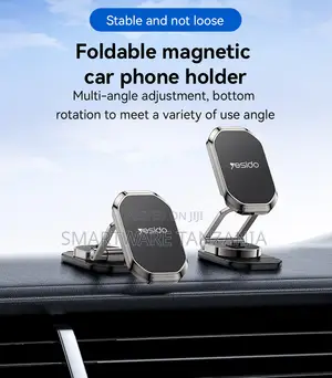 Yesido Magnetic Phone Holder, 360-Degree Rotation, Zinc Alloy