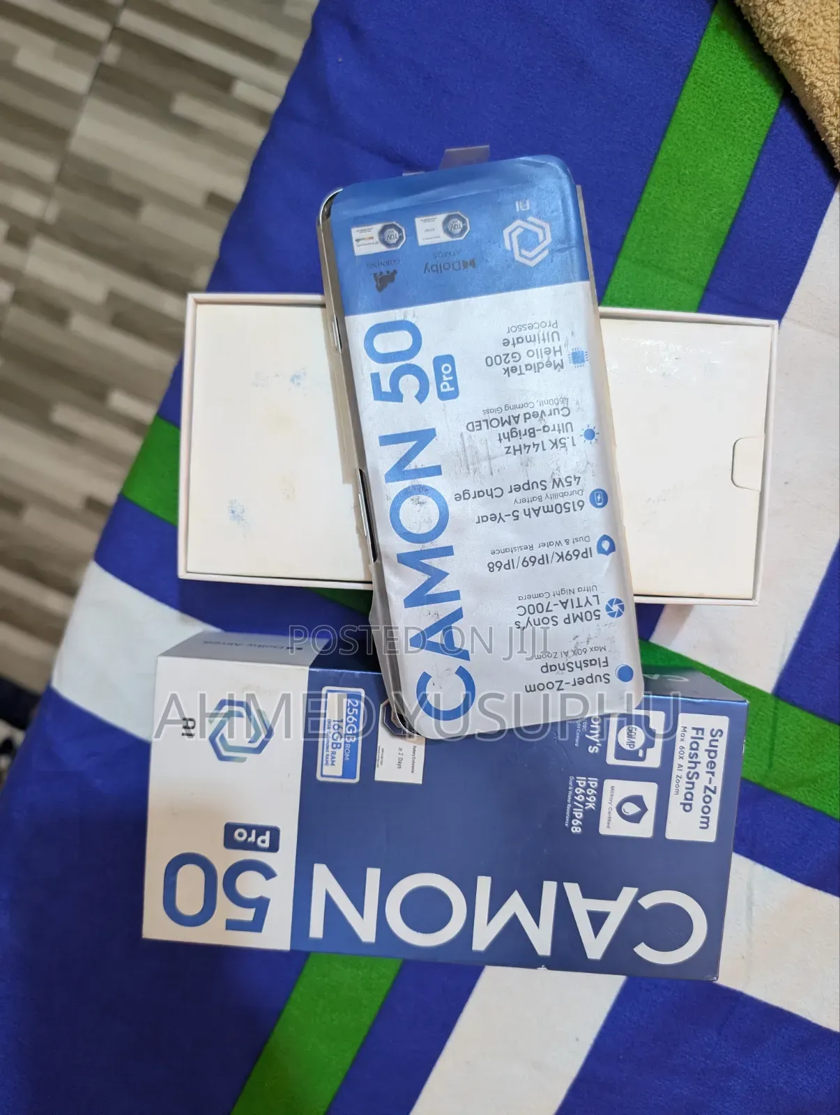 New Tecno Camon 50 Pro 256 GB White