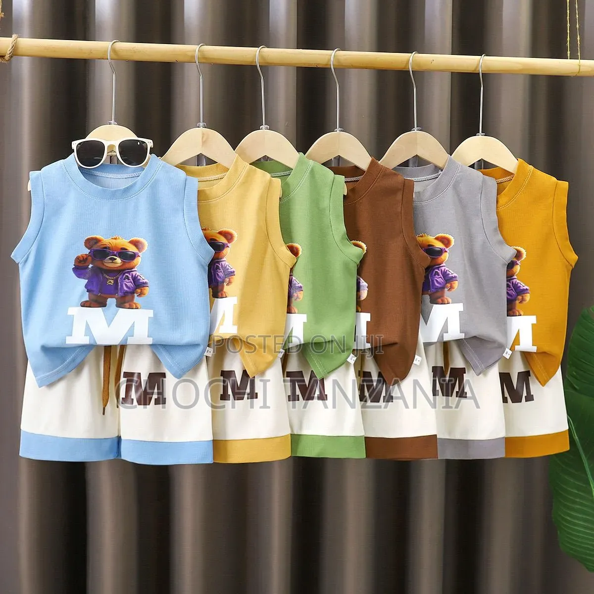 Children Sleeveless Vest Set