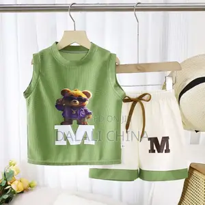 Children Sleeveless Vest Set