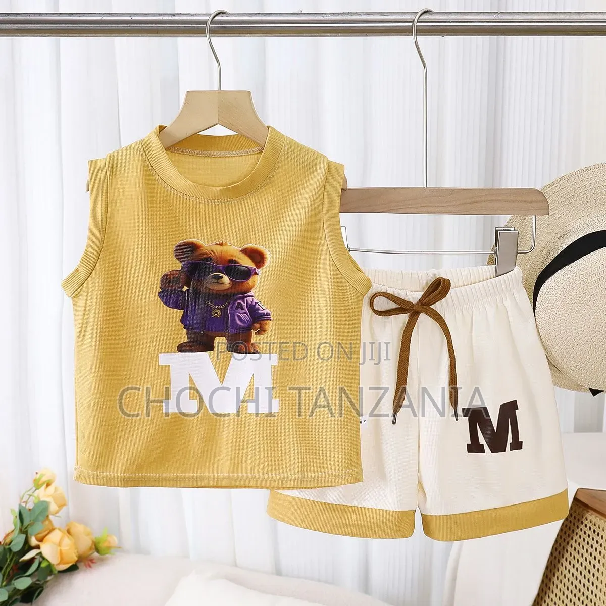 Children Sleeveless Vest Set