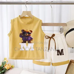 Children Sleeveless Vest Set