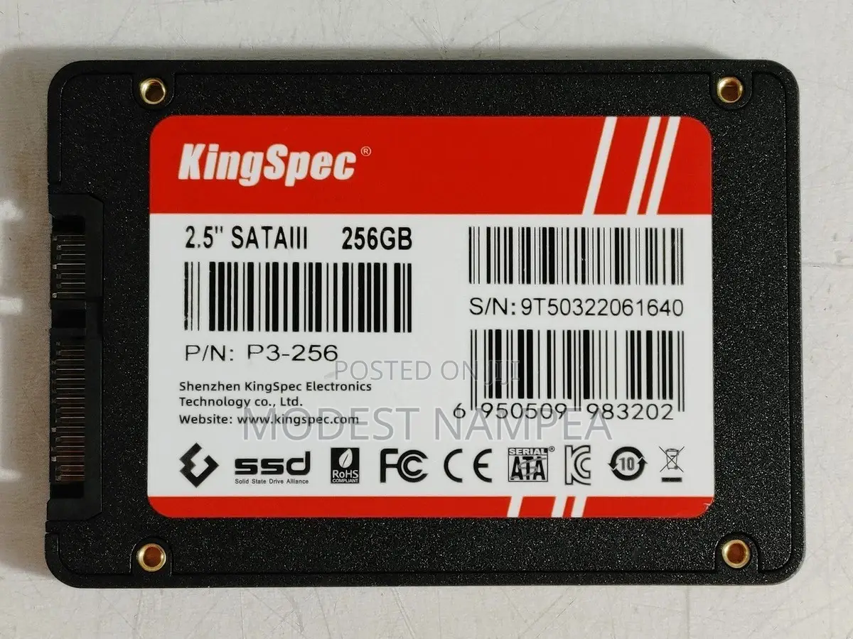 SSD Sata 256gb