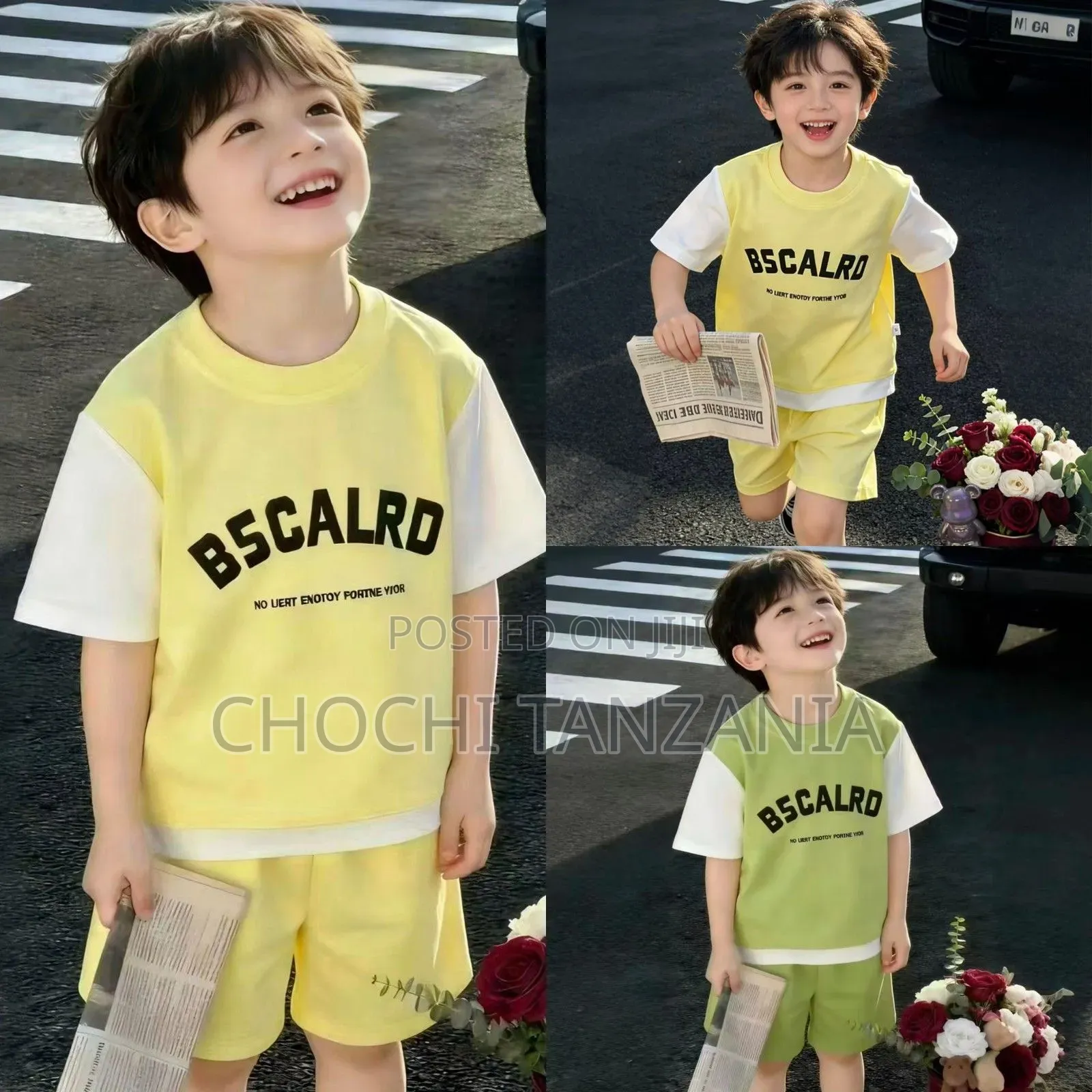 Summer Children Short Sleeves