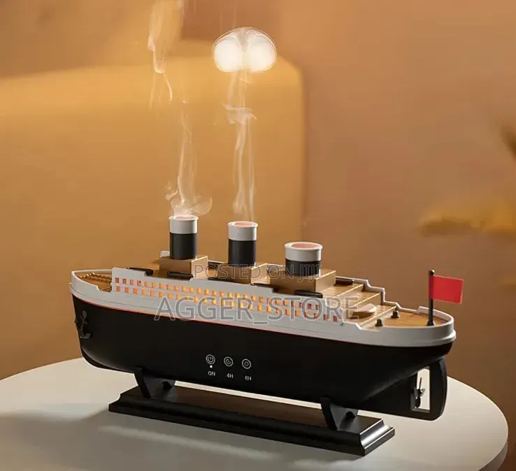 Titanic Ship-Shaped Ultrasonic Aroma Diffuser