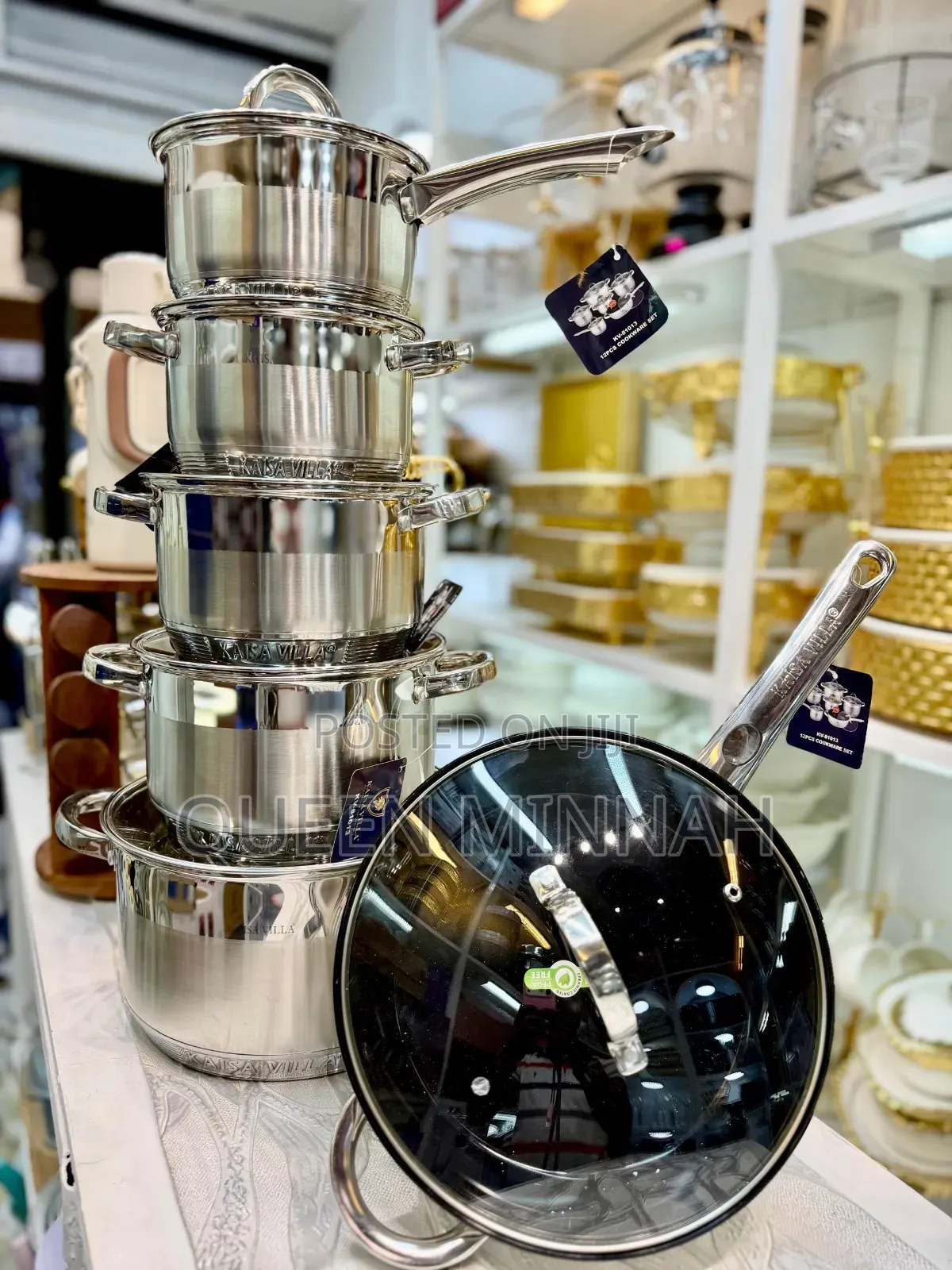 Kaisa Villa Stainless Steel Cookware Set