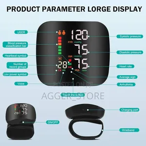 Wrist Blood Pressure Monitor