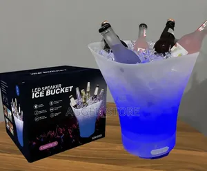 LED Speaker Ice Bucket