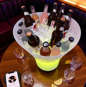 LED Speaker Ice Bucket