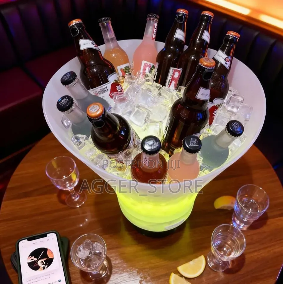 LED Speaker Ice Bucket
