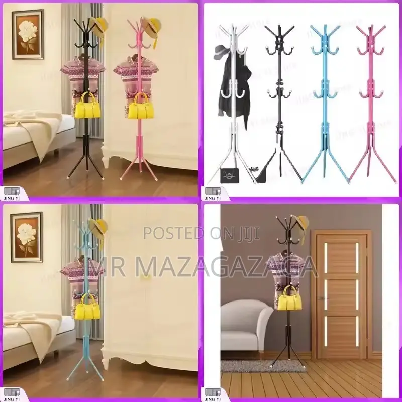 Floor to Ceiling Coat Rack