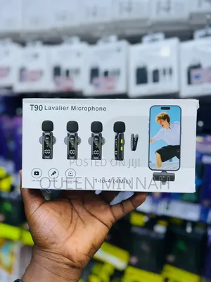T90 4-in-1 Wireless Lavalier Microphone