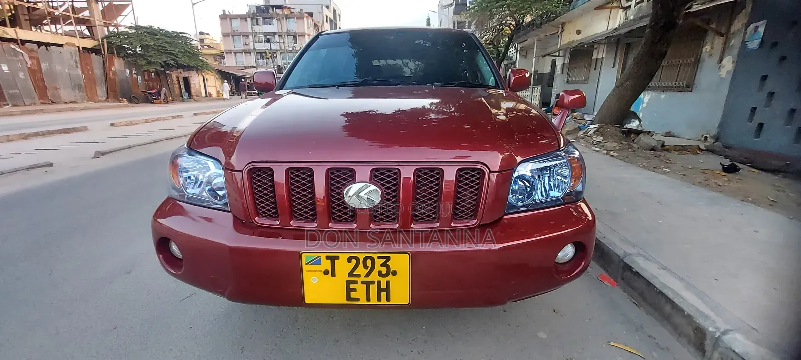 Toyota Kluger 2005 Red