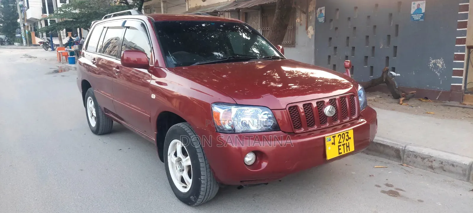 Toyota Kluger 2005 Red