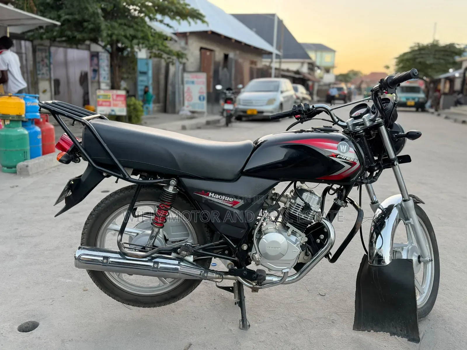 New Haojue HJ125-18 2022 Black