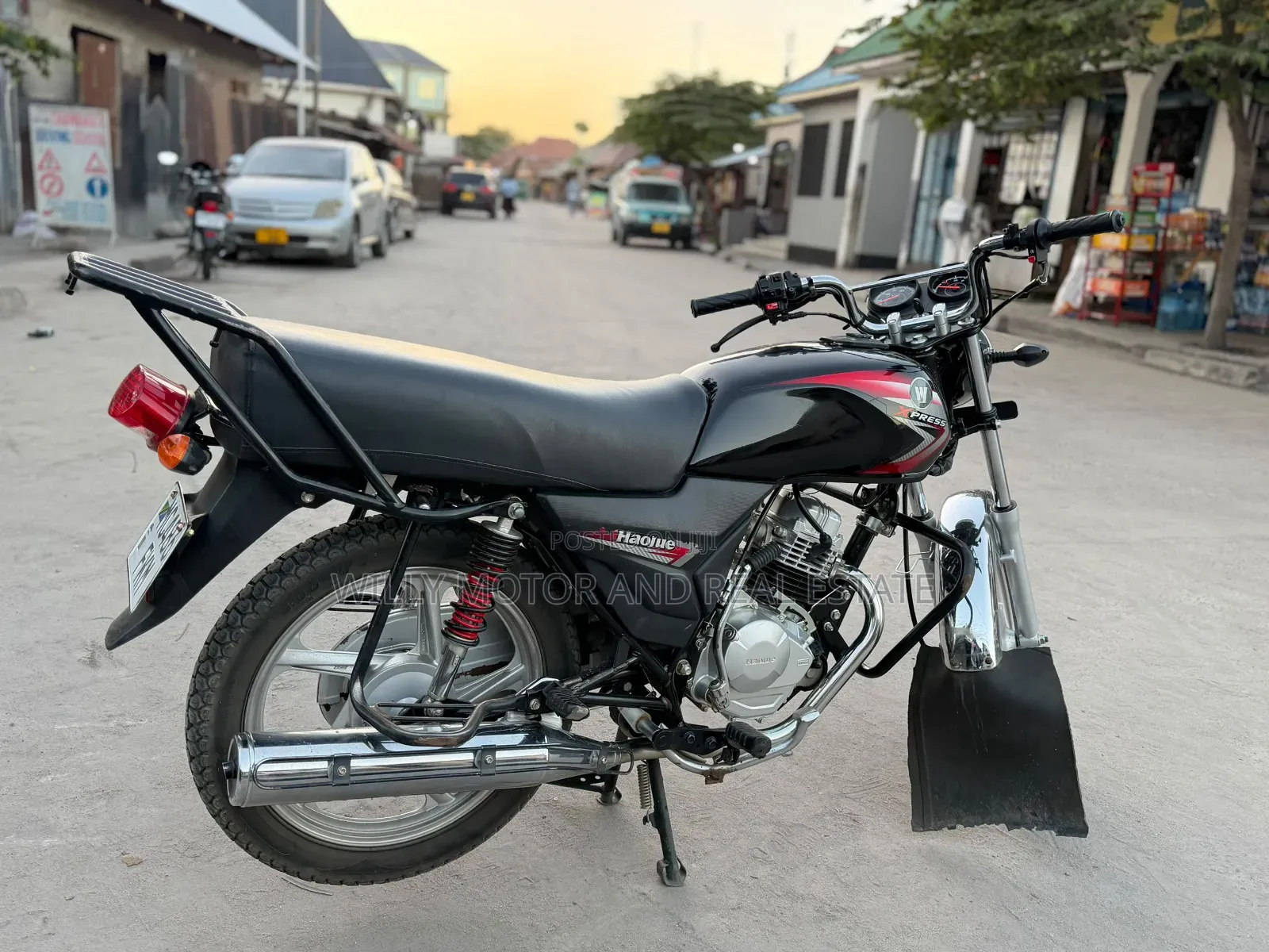 New Haojue HJ125-18 2022 Black