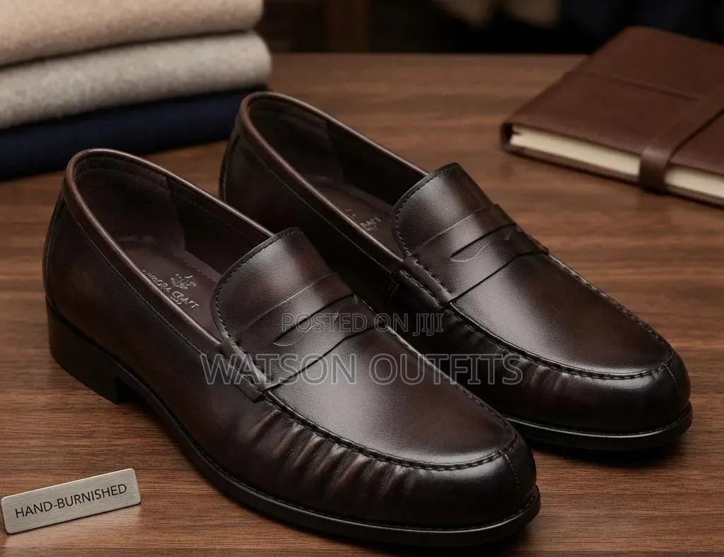 Men's Leather Shoes 2 Colours AGERA BRAND HOTLY DESIGNED