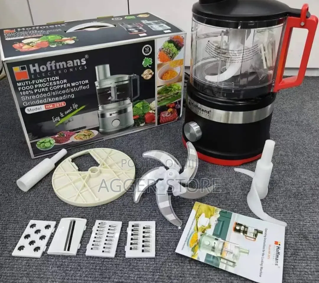 Hoffmans HM-2076 1000W Multi-Function Food Processor